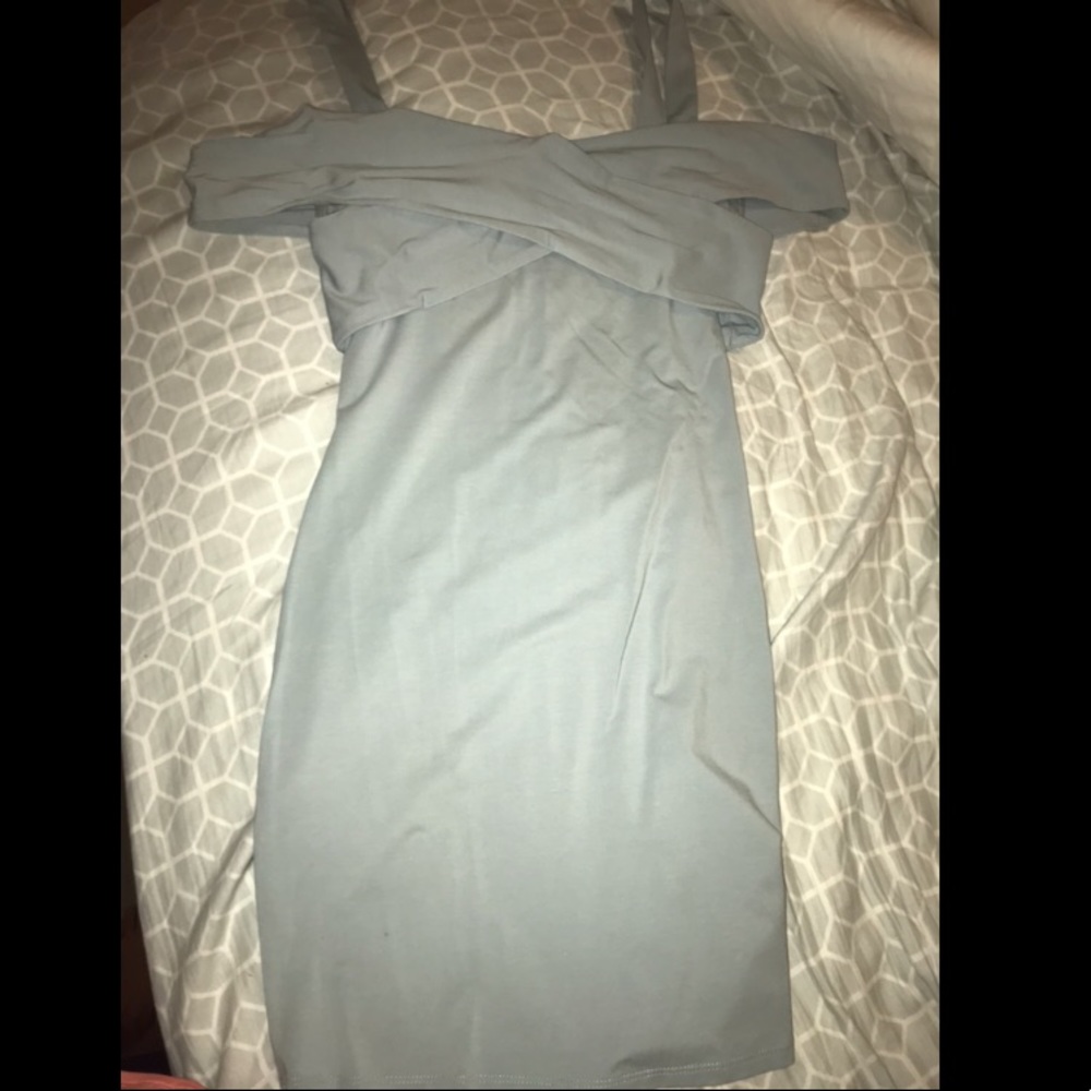 By the way off the shoulder dress